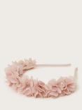 Monsoon Kids' Floral Bridesmaid Headband, Pink