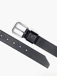 Levi's Wide Loop Leather Belt, Caviar