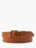 Levi's Wide Loop Leather Belt, Tobacco Brown