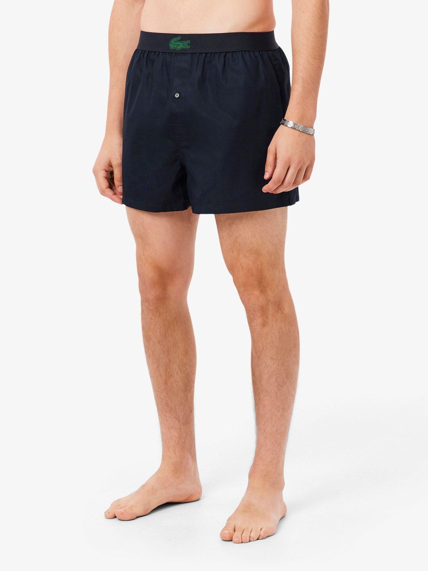 Product image 5 of 8, which shows Lacoste Logo Boxers, Pack of 3, Multi, S