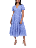 Lovedrobe Floral Burn Out Midi Dress