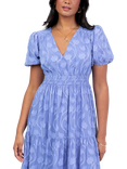 Lovedrobe Floral Burn Out Midi Dress