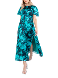 Lovedrobe Marble Print Midi Dress