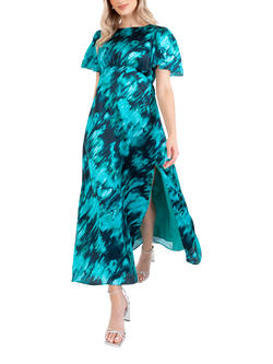 Lovedrobe Marble Print Midi Dress, Marble Print