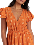 Lovedrobe Swirl Pattern Midi Dress
