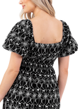 Lovedrobe Patterned Cotton Midi Dress