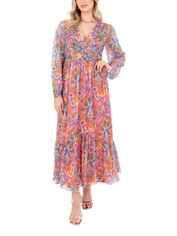 Lovedrobe Paisley Print Midi Dress, Multi, Multi