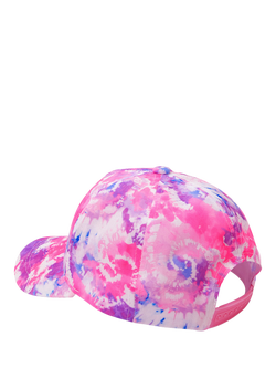 Angels by Accessorize Kids' Tie-Dye Baseball Cap, Brights Multi - view 2, Brights Multi