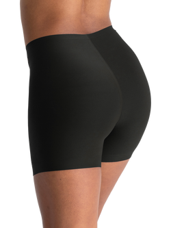 Evelyn & Bobbie Longline Slip Shorts - view 2, Black