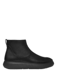 FitFlop IQ-COMFF Leather Zip Ankle Boots