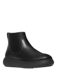 FitFlop IQ-COMFF Leather Zip Ankle Boots