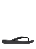 FitFlop IQushion Multi-Crystal Ergonomic Flip Flops, Black