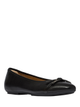 FitFlop Delicato Glitz Bow Ballerina Pumps, Black