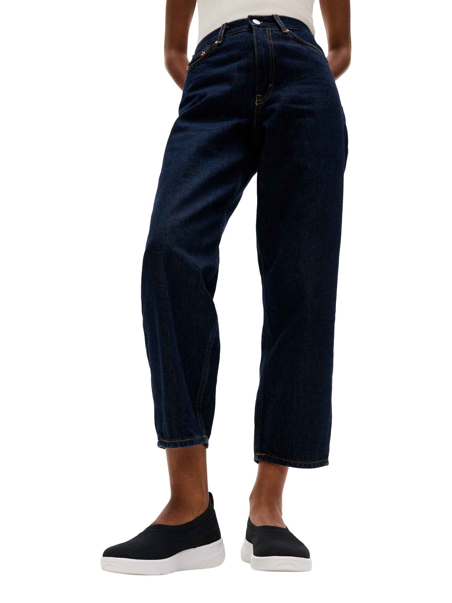 Product image 5 of 5, which shows FitFlop Super-Q Knit Ballet Flats, Black, 3