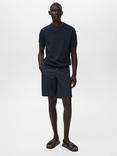 Mango Arraona Cotton Fine-Knit Round Neck T-Shirt