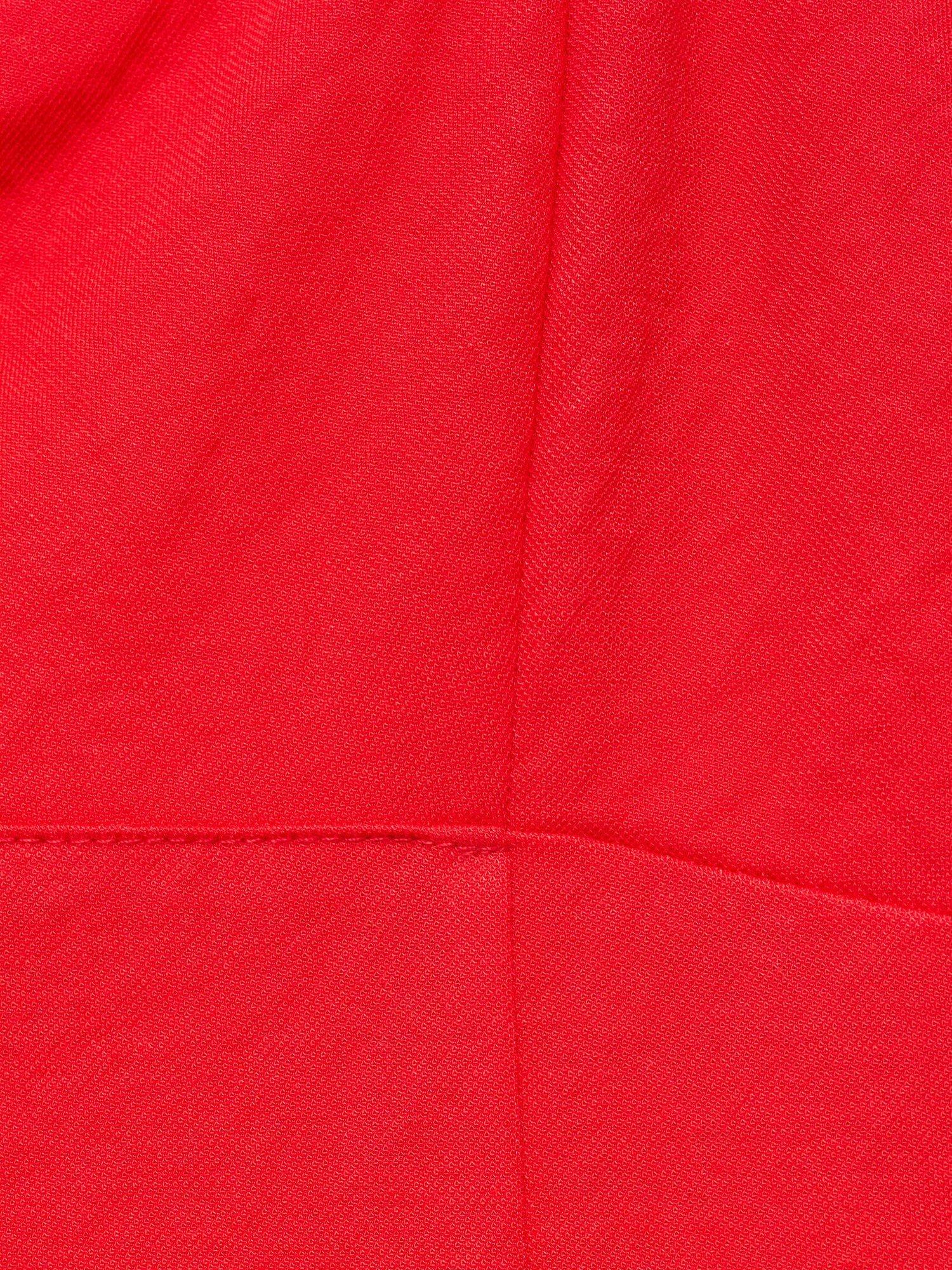 Product image 7 of 7, which shows Mango Peach Strappy Tie Back Midi Dress, Red, 10