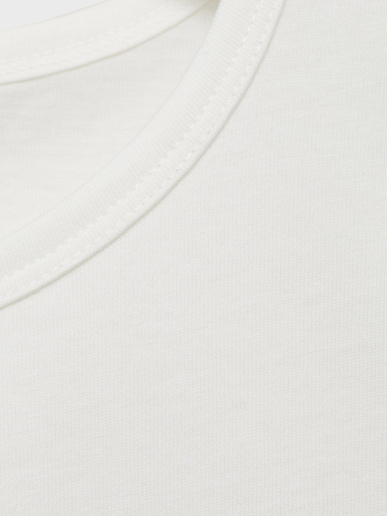 Product image 5 of 7, which shows Mango Illustra Alla Spiaggia T-Shirt, Neutral/Red, L