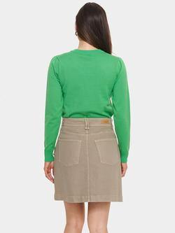 Saint Tropez Mila Jumper - view 2, Greenbriar