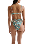 Malina Tovere Abstract Bikini Top, Ocean Corals