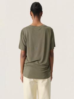 Soaked In Luxury Columbine T-Shirt, Mid Green - view 2, Mid Green