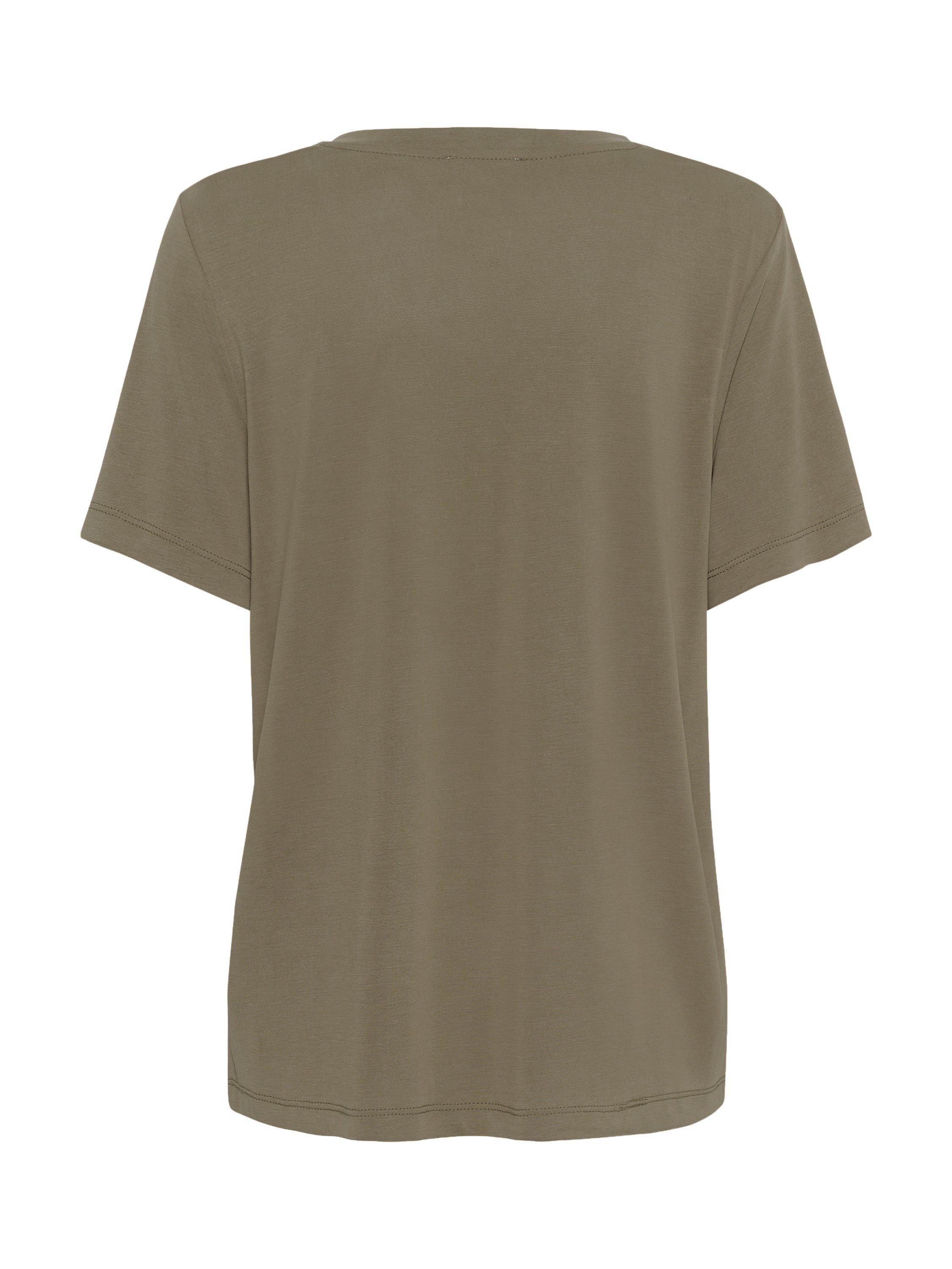 Product image 6 of 6, which shows Soaked In Luxury Columbine T-Shirt, Mid Green, XS