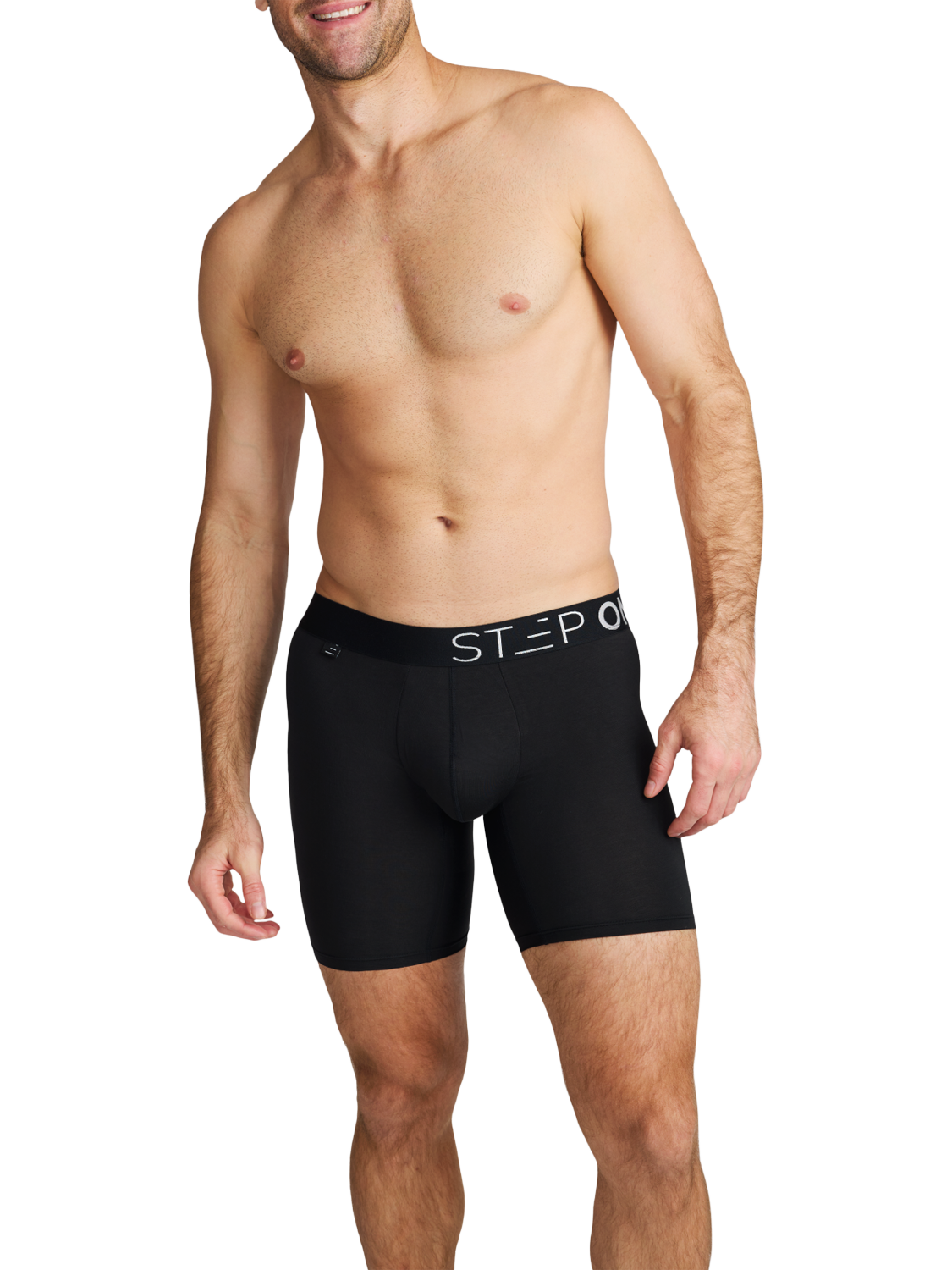 Product image 2 of 6, which shows Step One Bamboo Boxer Briefs, Pack of 5, Multi, S