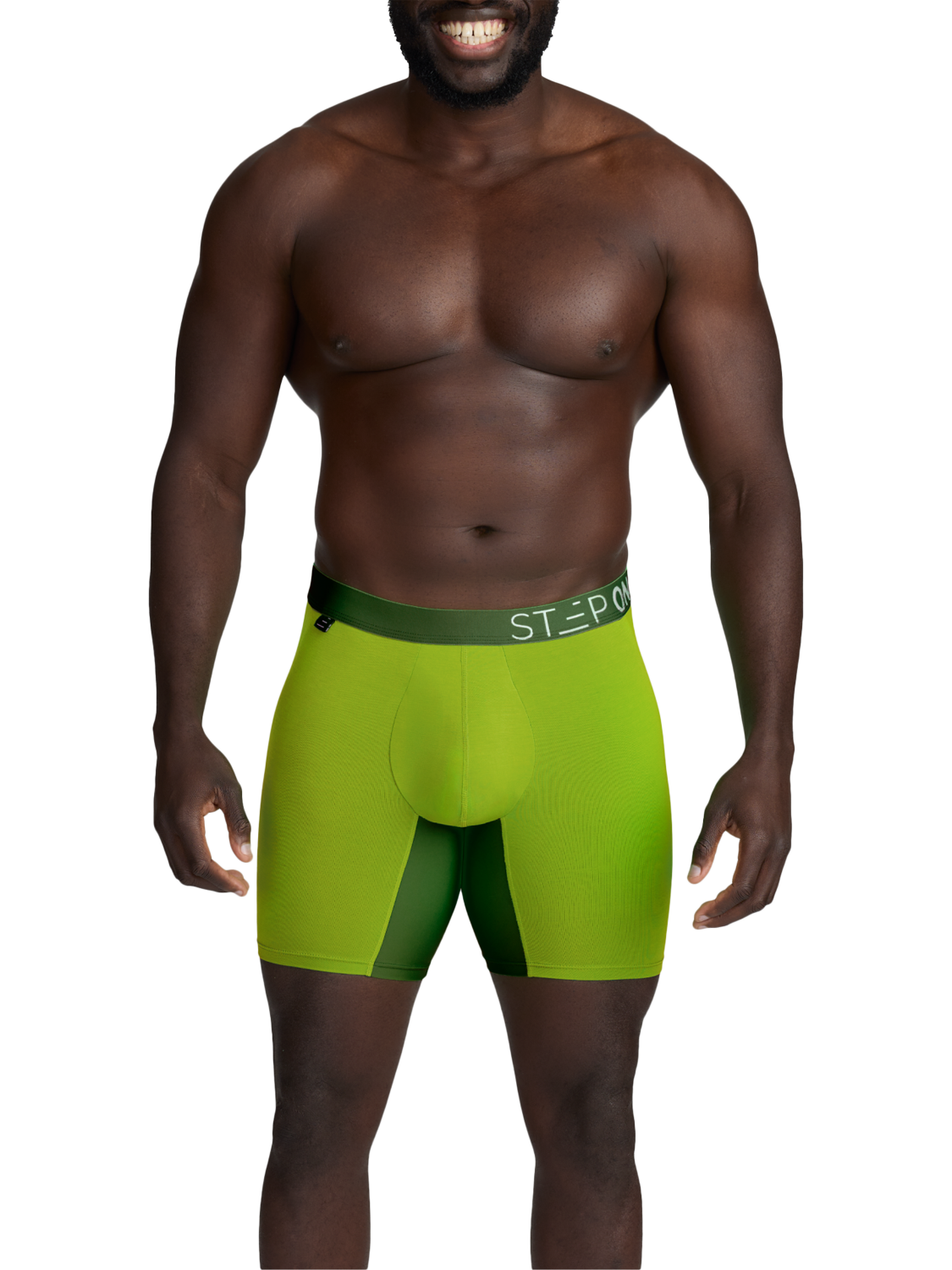 Product image 4 of 6, which shows Step One Bamboo Boxer Briefs, Pack of 5, Multi, S