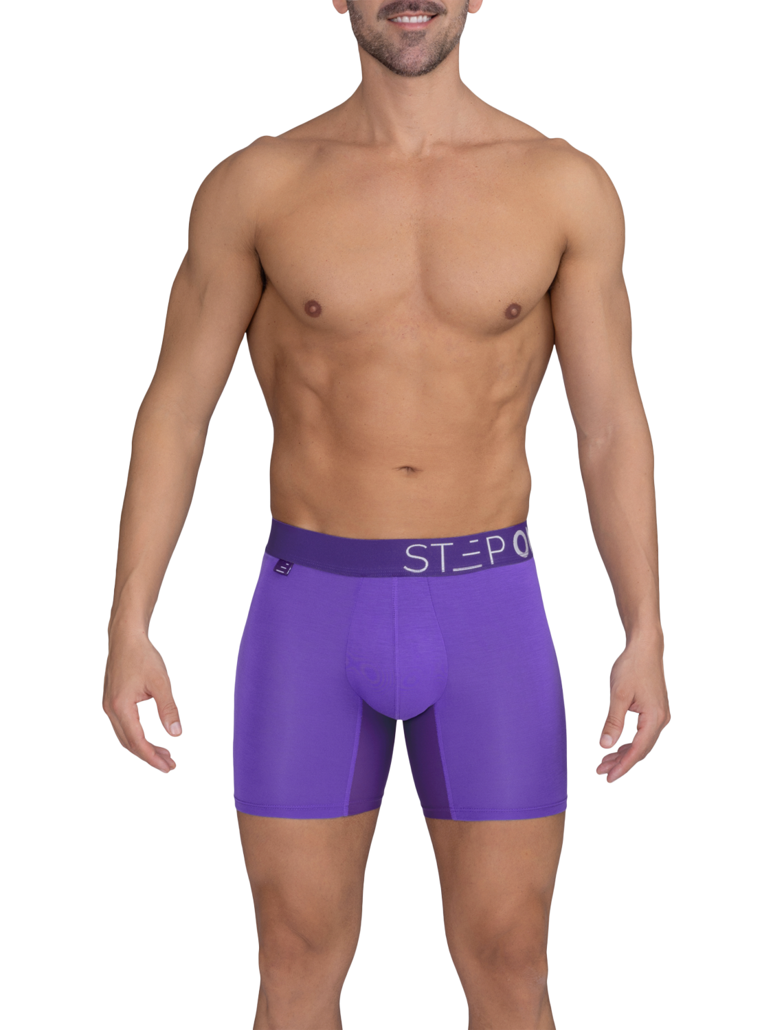 Product image 5 of 6, which shows Step One Bamboo Boxer Briefs, Pack of 5, Multi, S