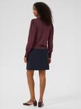 KAFFE Lizza Round Neck Jumper, Mid Red