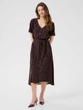 KAFFE Beathe Floral Midi Dress, Multi