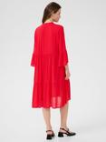 KAFFE KAmarianah Amber A-Line Tiered Knee Length Dress