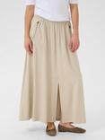 KAFFE KAsonja Maxi Skirt, Feather Gray