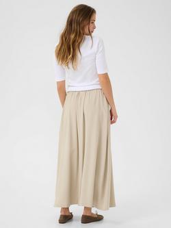 KAFFE KAsonja Maxi Skirt, Feather Gray - view 2, Feather Gray