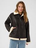 KAFFE Pernille Biker Jacket, Black