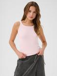 KAFFE KAcarna Wide Straps Fitted Deep Cotton Tank Top