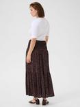 KAFFE Beathe Floral Midi Skirt, Multi