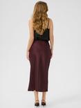 KAFFE Lotte Midi Skirt, Fudge