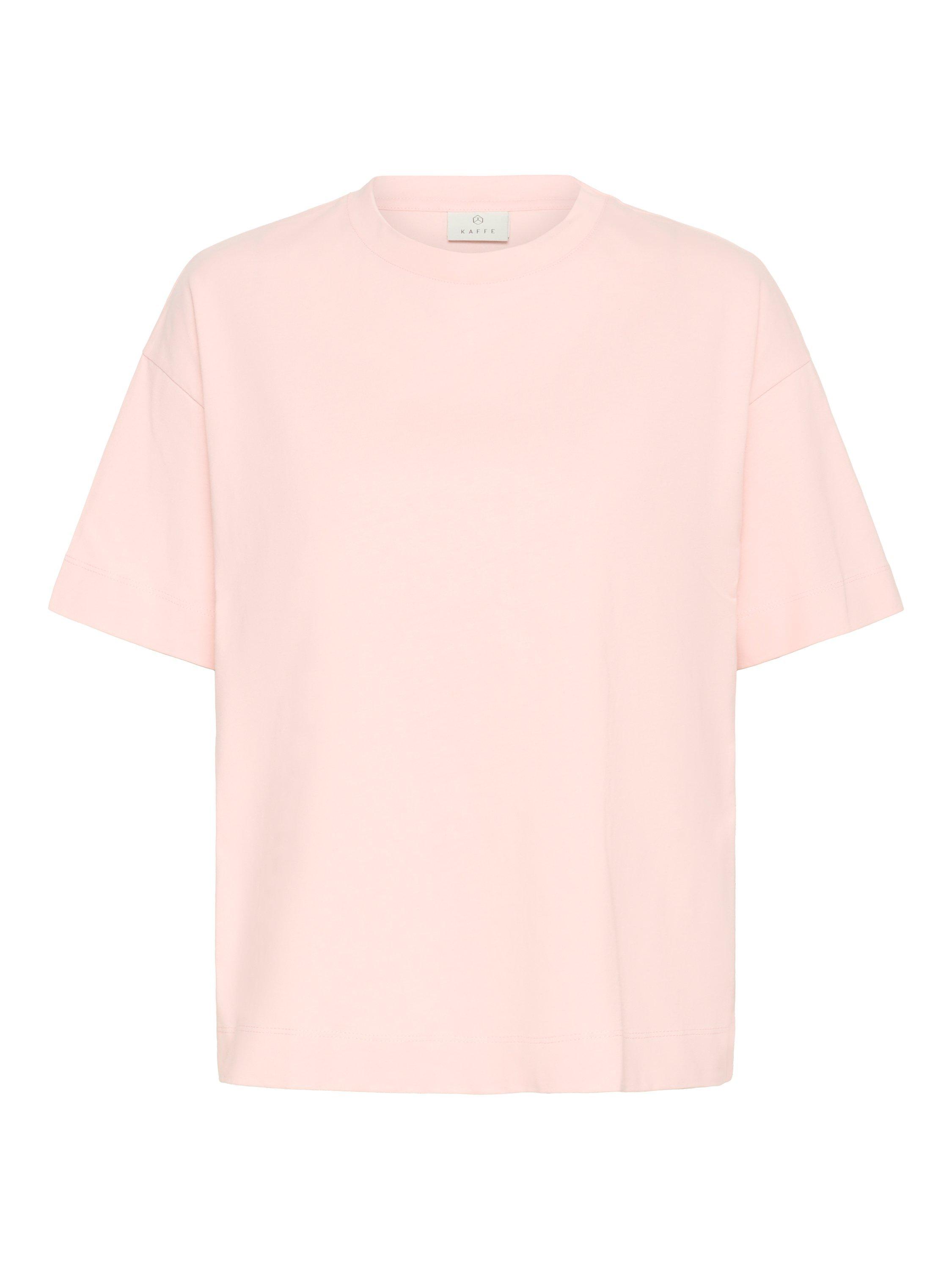Product image 5 of 6, which shows KAFFE KAtomina Relaxed Fit T-Shirt, Lotus, XS