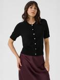 KAFFE Lizza Short Sleeve Cardigan