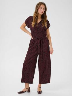 KAFFE Beathe Floral Jumpsuit, Multi, Multi