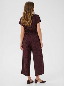 KAFFE Beathe Floral Jumpsuit, Multi - view 2, Multi