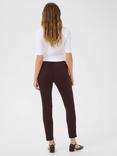 KAFFE KAlea Cotton Blend Cropped Chino Trousers
