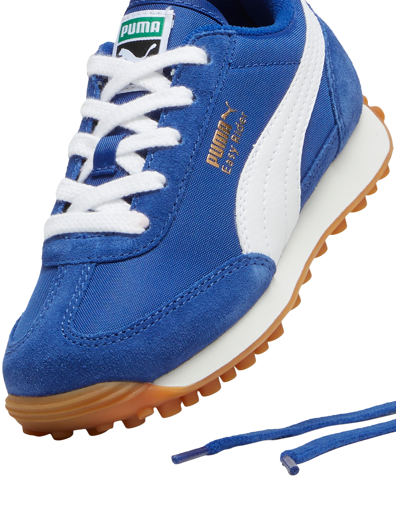 Product image 6 of 6, which shows PUMA Kids' Easy Rider Vintage Trainers, Clyderyl/White, 10 Jnr