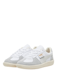 PUMA Kids' Palermo Leather Trainers, Tan/White/Grey