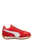PUMA Kids' Easy Rider Vintage Trainers, Red/White