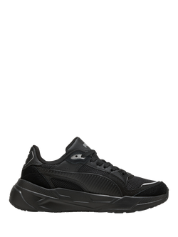 PUMA Kids' Trinity 2 L Trainers, Black, Black