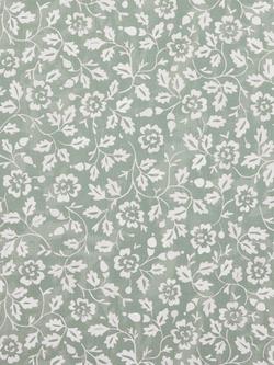 John Lewis Marlow Trail Blackout Roman Blind - view 2, Duck Egg Sage