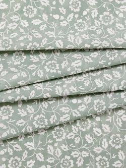 John Lewis Marlow Trail Blackout Roman Blind, Duck Egg Sage