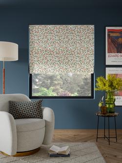 John Lewis Marlow Trail Blackout Roman Blind, Avocado Auburn Multi