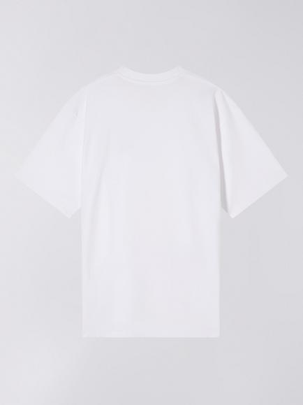 Edwin San Jersey Cotton T-Shirt, White - view 2, White